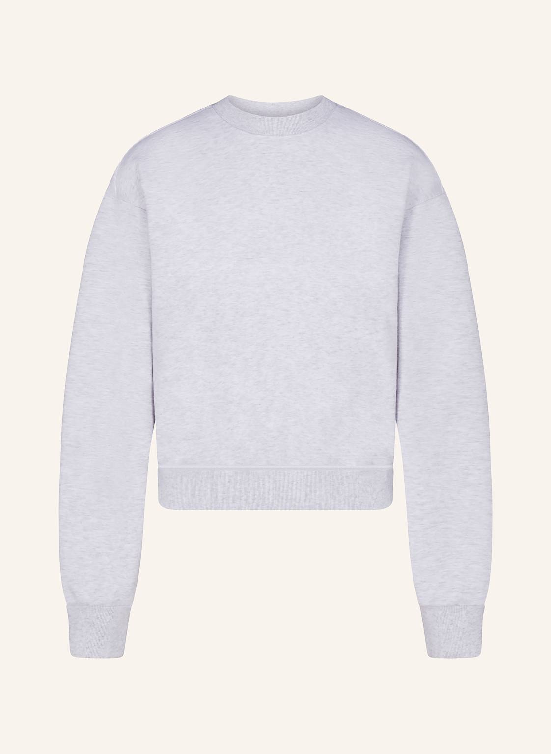 Skims Lounge-Sweatshirt Cotton Fleece grau von SKIMS