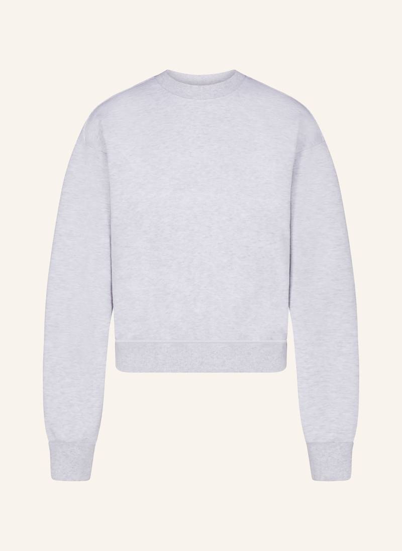 Skims Lounge-Sweatshirt Cotton Fleece grau von SKIMS