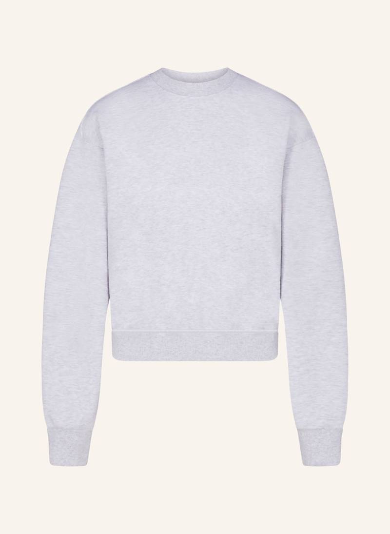 Skims Lounge-Sweatshirt Cotton Fleece grau von SKIMS