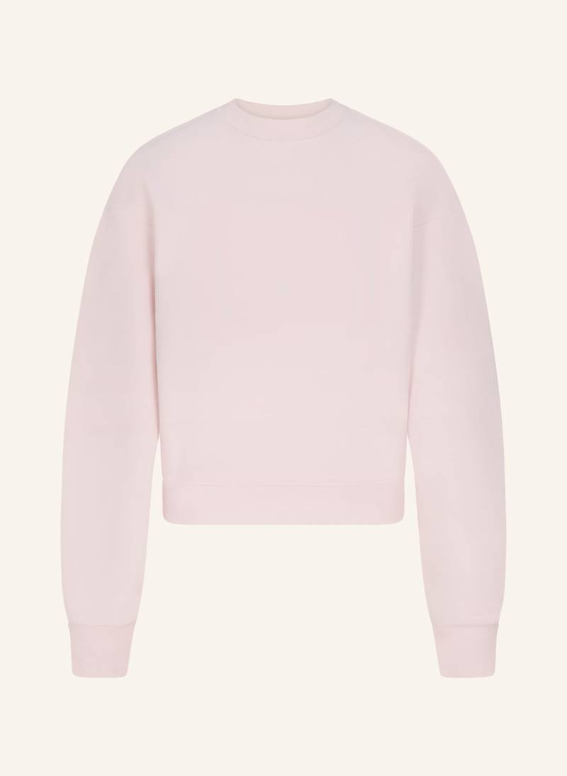 Skims Lounge-Sweatshirt Cotton Fleece rosa von SKIMS