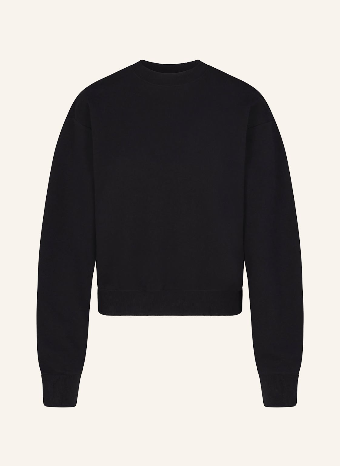 Skims Lounge-Sweatshirt Cotton Fleece schwarz Skims Lounge-Sweatshirt Cotton Fleece schwarz von SKIMS