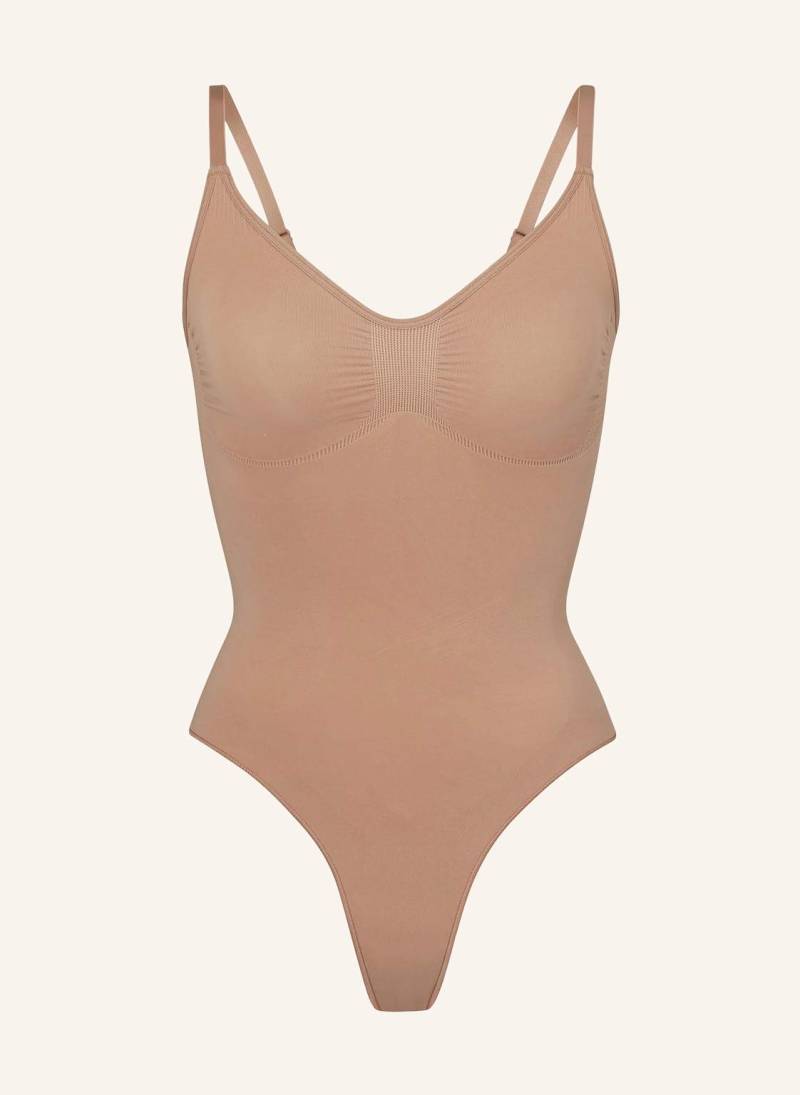 Skims Shape-Body Seamless Sculpt beige von SKIMS