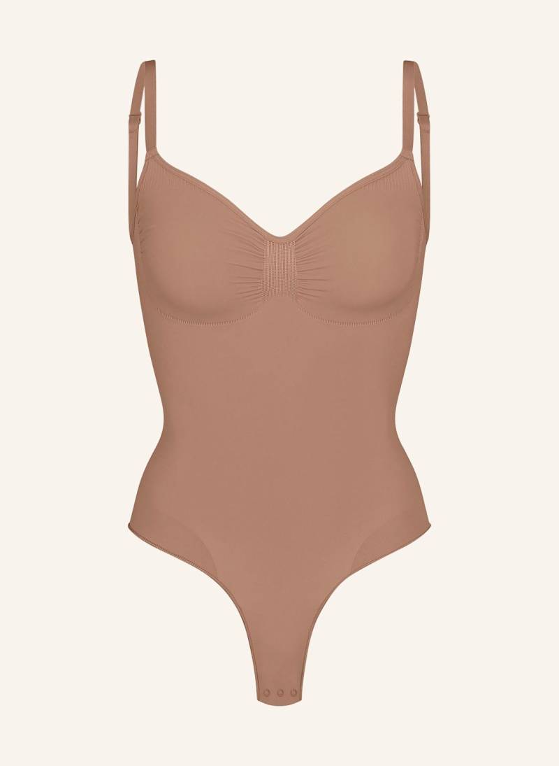 Skims Shape-Body Seamless Sculpt beige von SKIMS