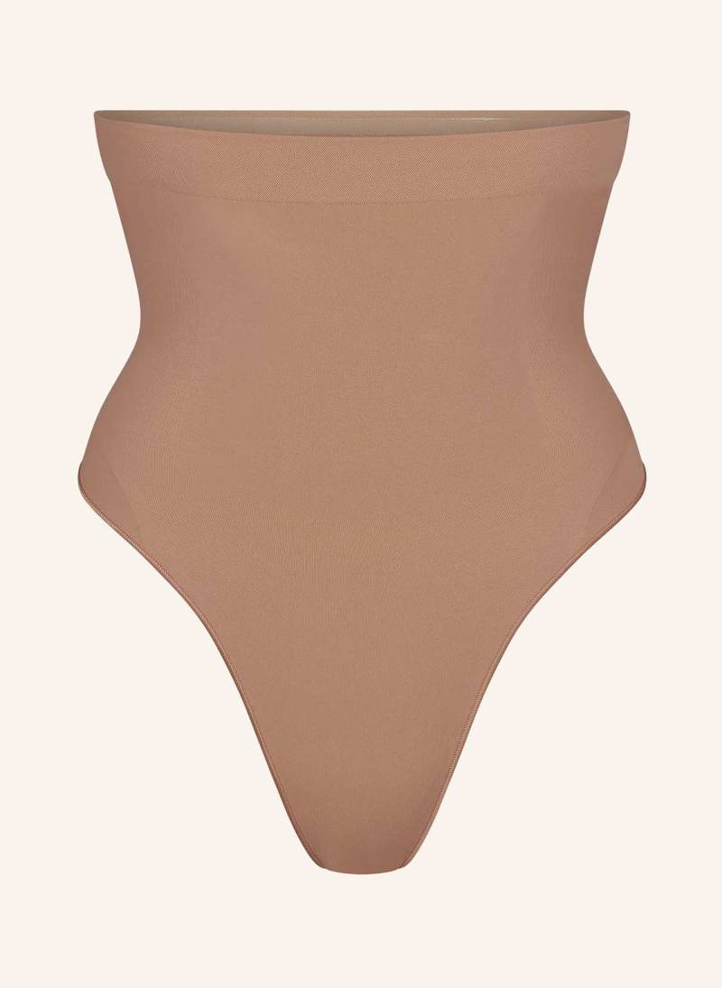 Skims Shape-String Seamless Sculpt beige von SKIMS