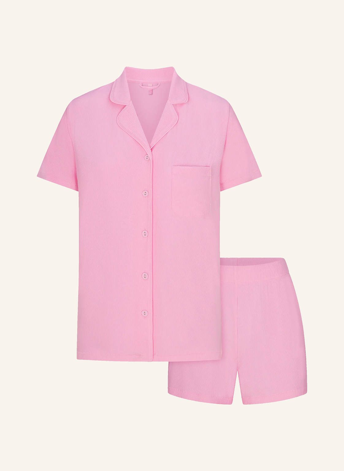 Skims Shorty-Schlafanzug rosa Skims Shorty-Schlafanzug rosa von SKIMS