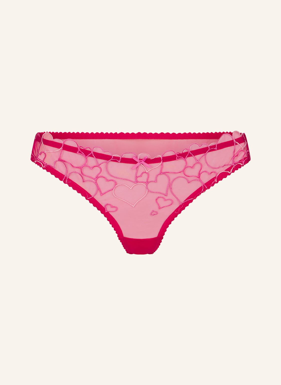Skims String Embroidered Tulle rot Skims String Embroidered Tulle rot von SKIMS