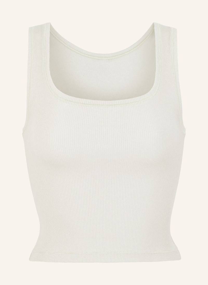 Skims Top Cotton Rib weiss von SKIMS