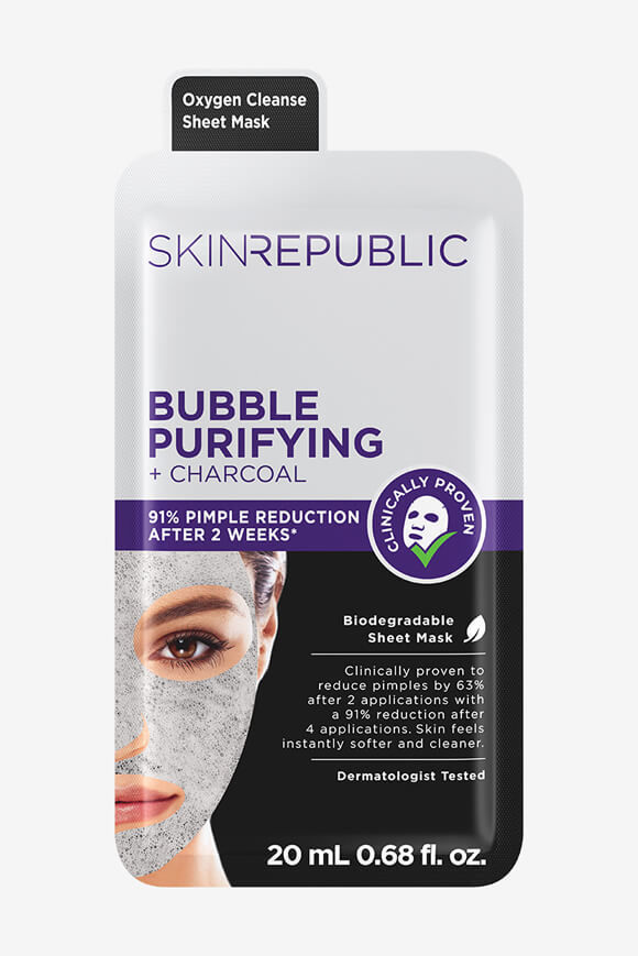 SKINREPUBLIC Gesichtsmaske | Black | Damen  | Einheitsgroesse von SKINREPUBLIC