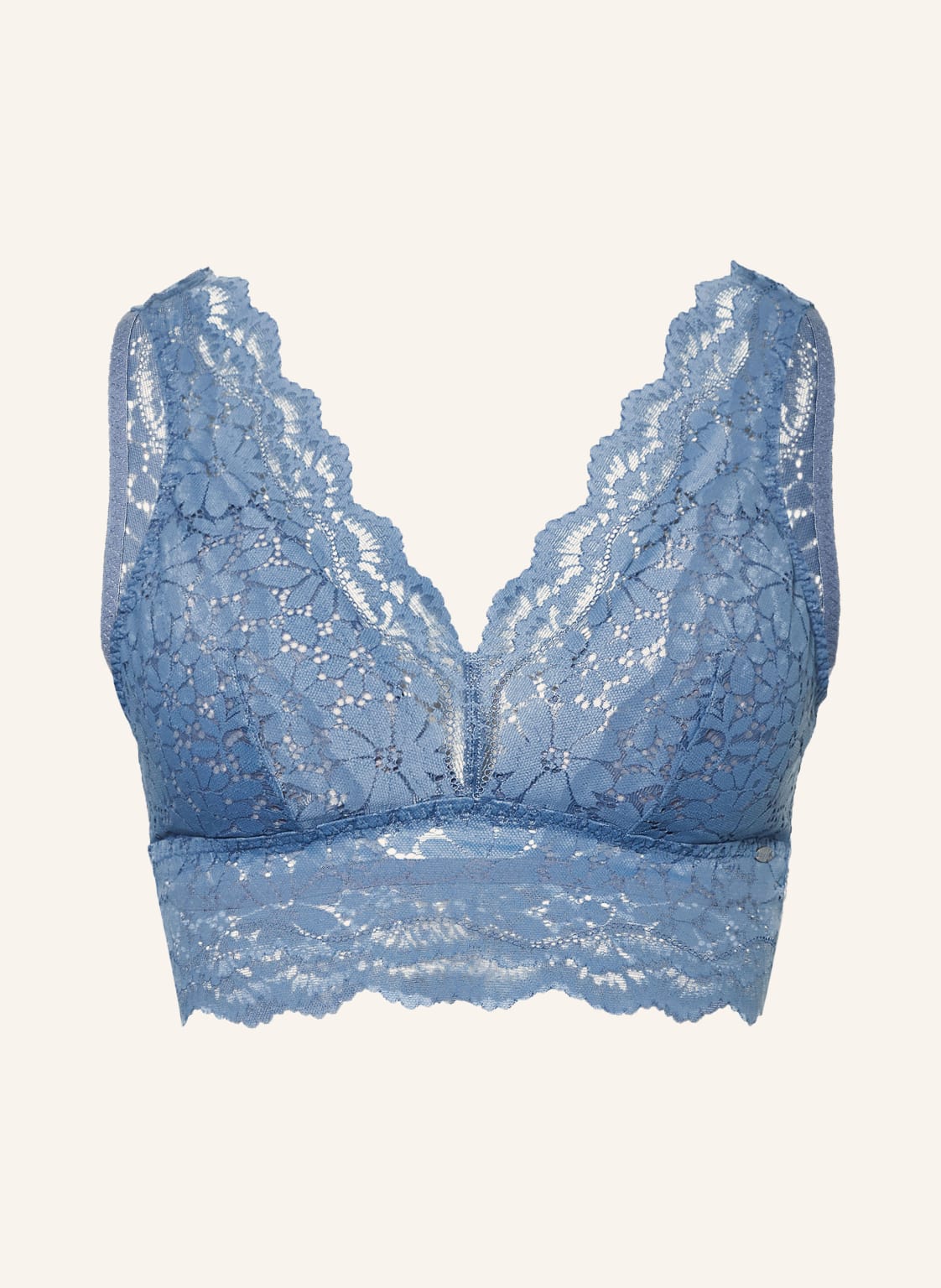 Skiny Bustier Wonderfulace blau von SKINY