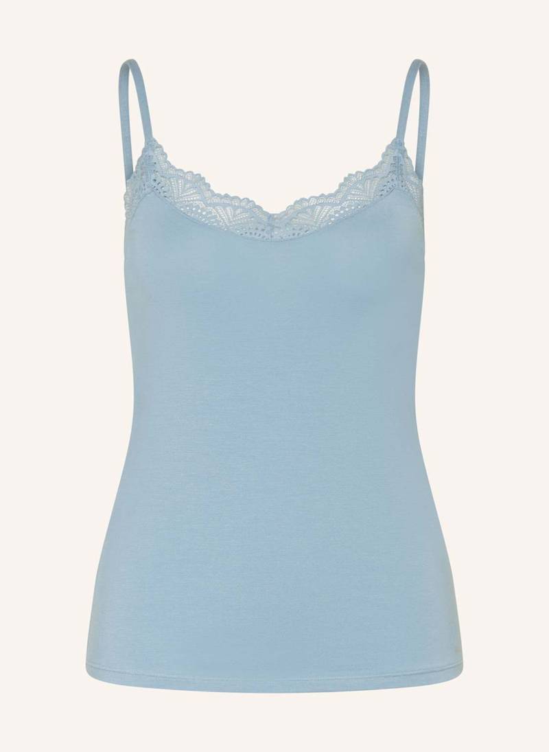 Skiny Schlaftop Every Night In Mix & Match blau von SKINY