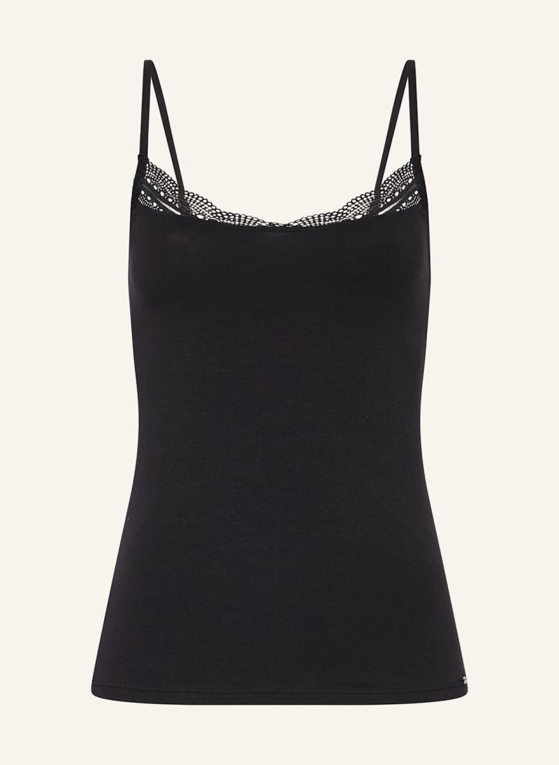 Skiny Top Classiccotton schwarz von SKINY