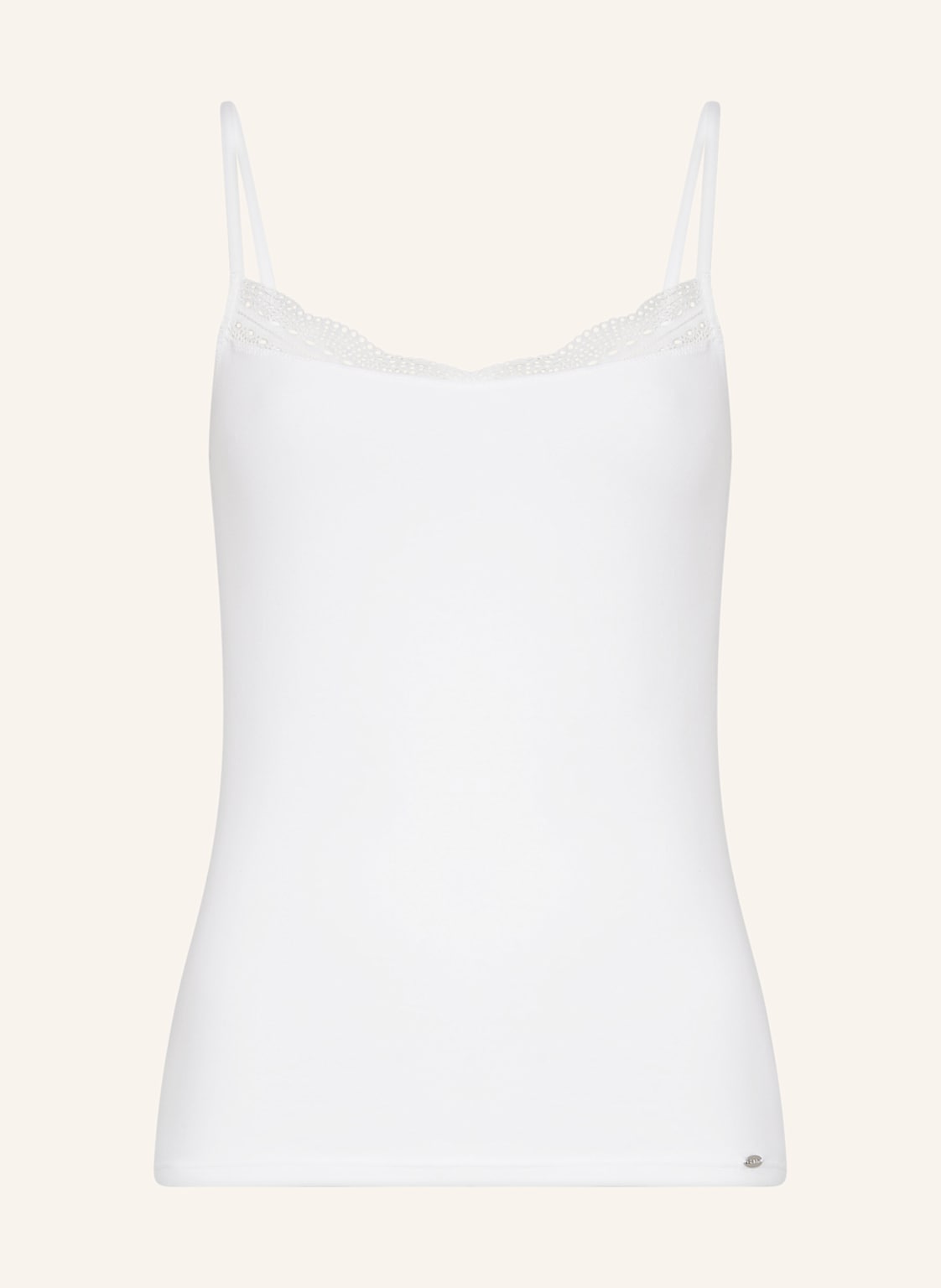 Skiny Top Classiccotton weiss von SKINY