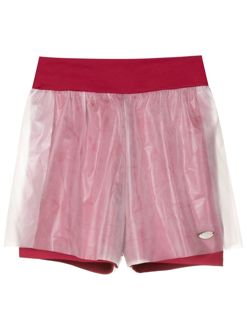 AMIR SLAMA GYM SLAMA GYM + MANLY running shorts - Red von AMIR SLAMA GYM