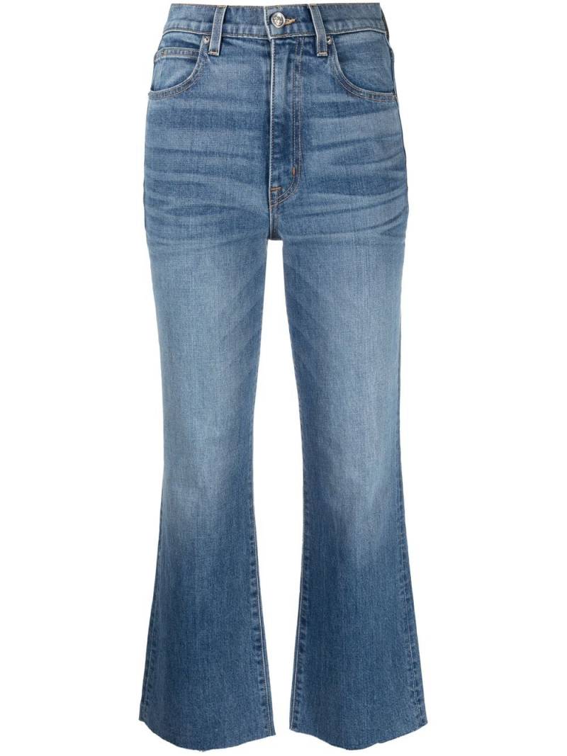 SLVRLAKE Frankie cropped jeans - Blue von SLVRLAKE