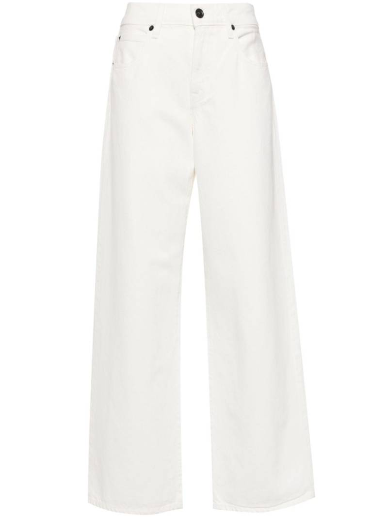 SLVRLAKE Mica wide-leg jeans - White von SLVRLAKE