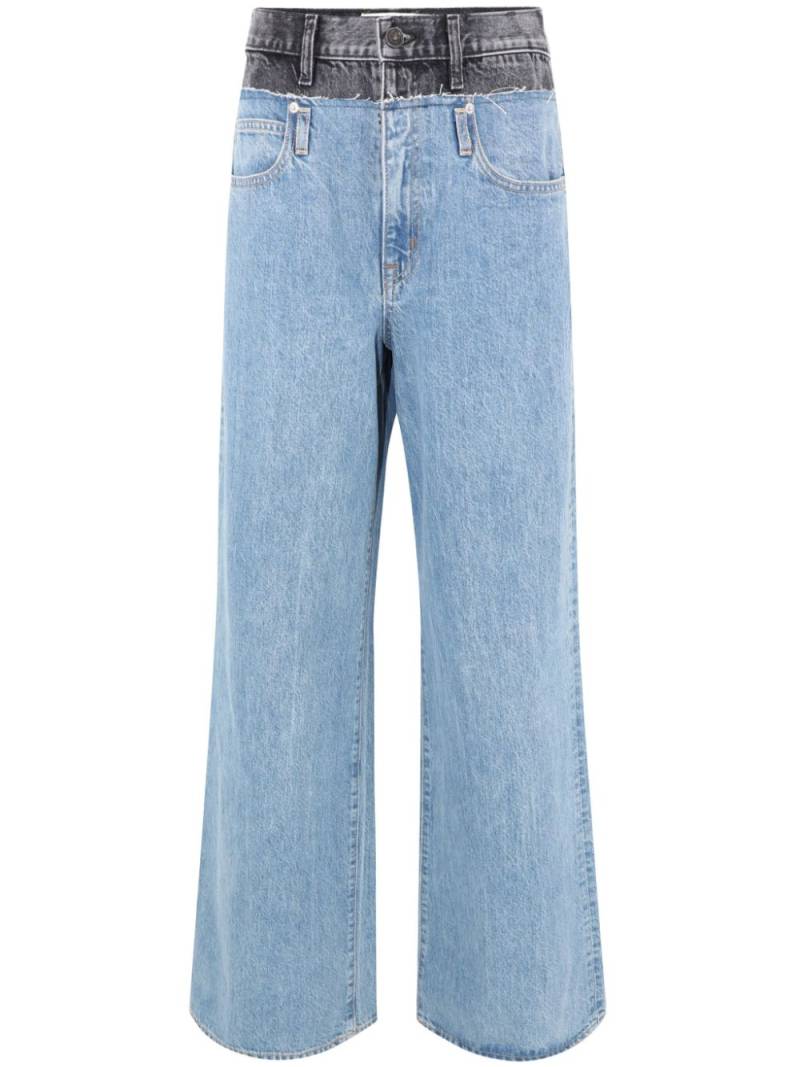 SLVRLAKE Re-work Eva jeans - Blue von SLVRLAKE