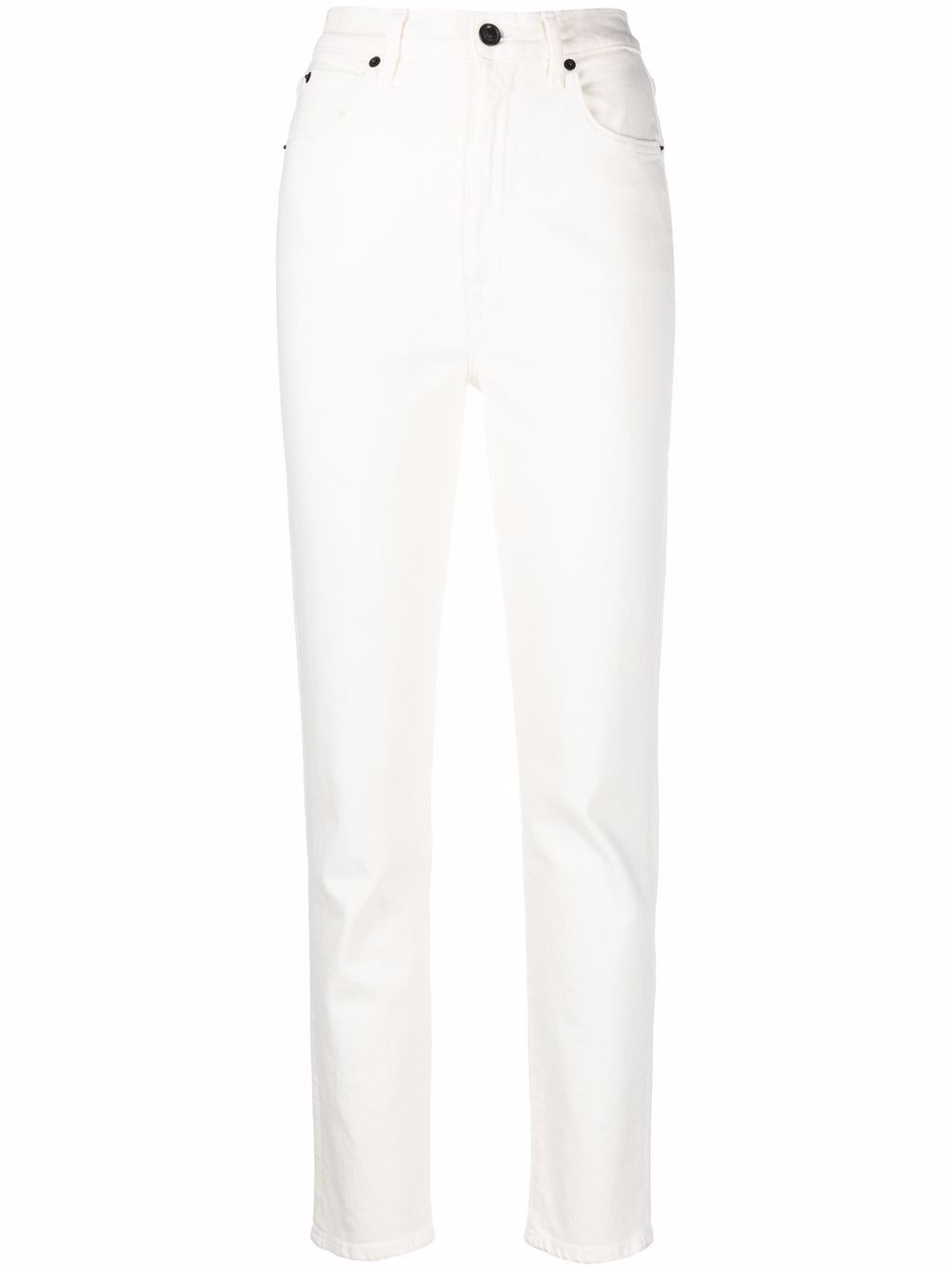 SLVRLAKE high-rise skinny-cut jeans - White von SLVRLAKE