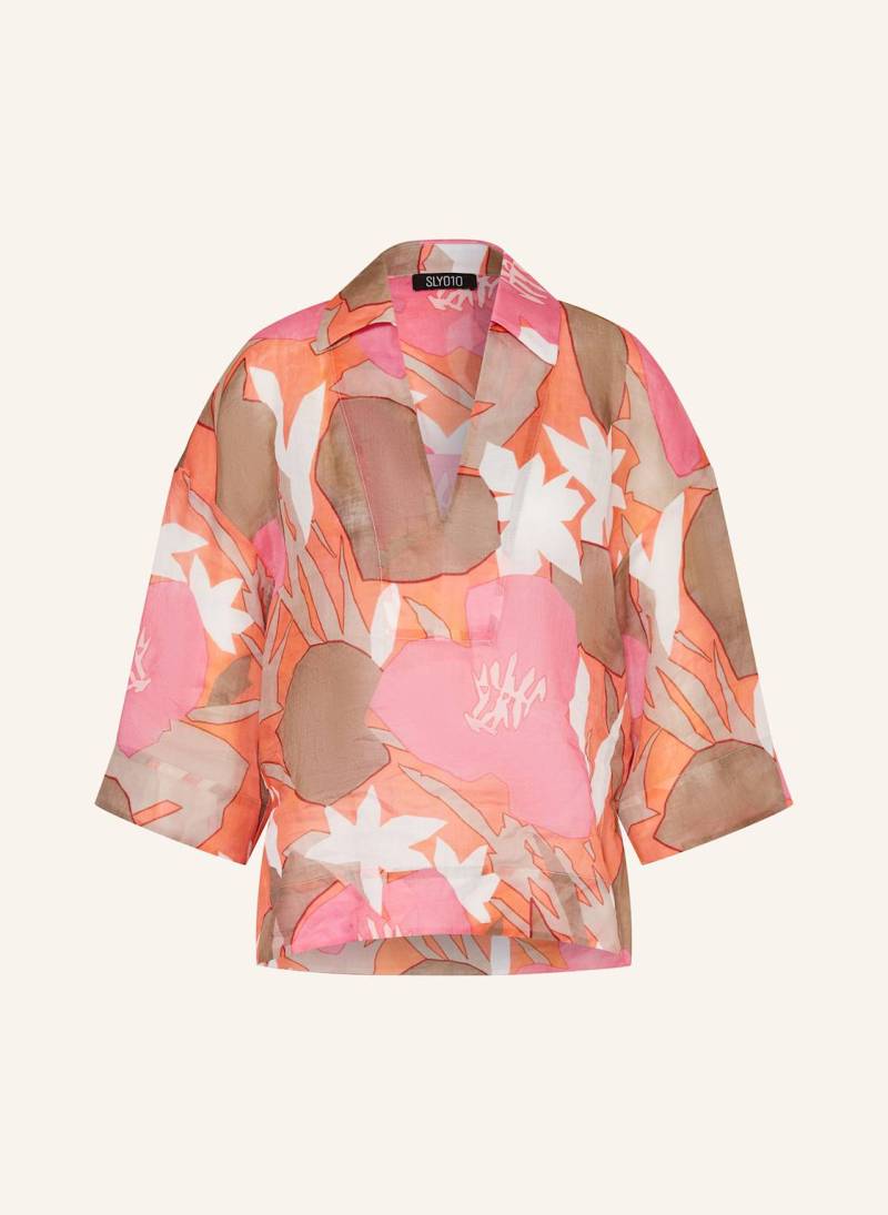 Sly 010 Blusenshirt Atlanta Mit 3/4-Arm pink von SLY 010