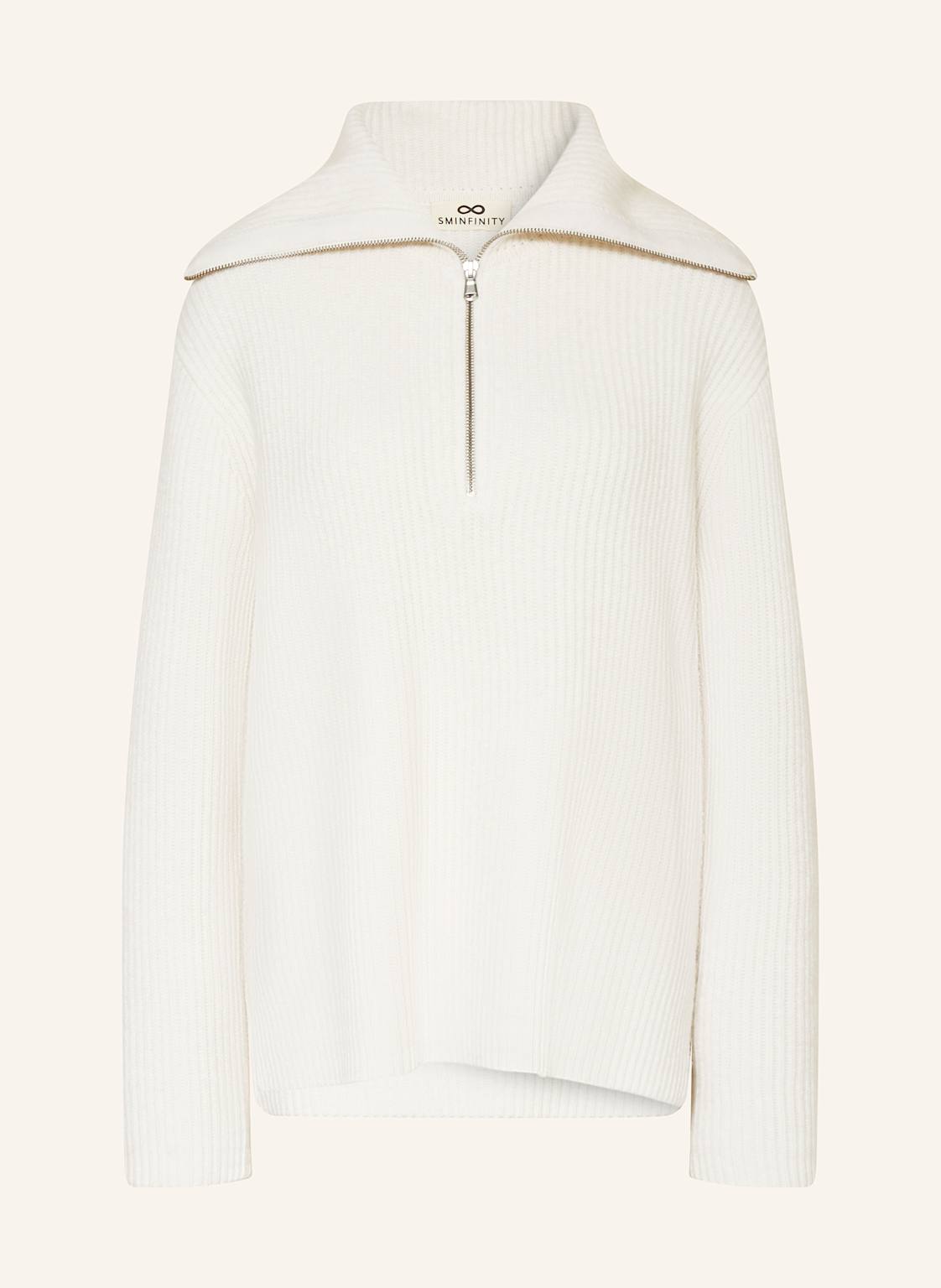 Sminfinity Oversized-Troyer Mit Cashmere weiss Sminfinity Oversized-Troyer Mit Cashmere weiss von SMINFINITY