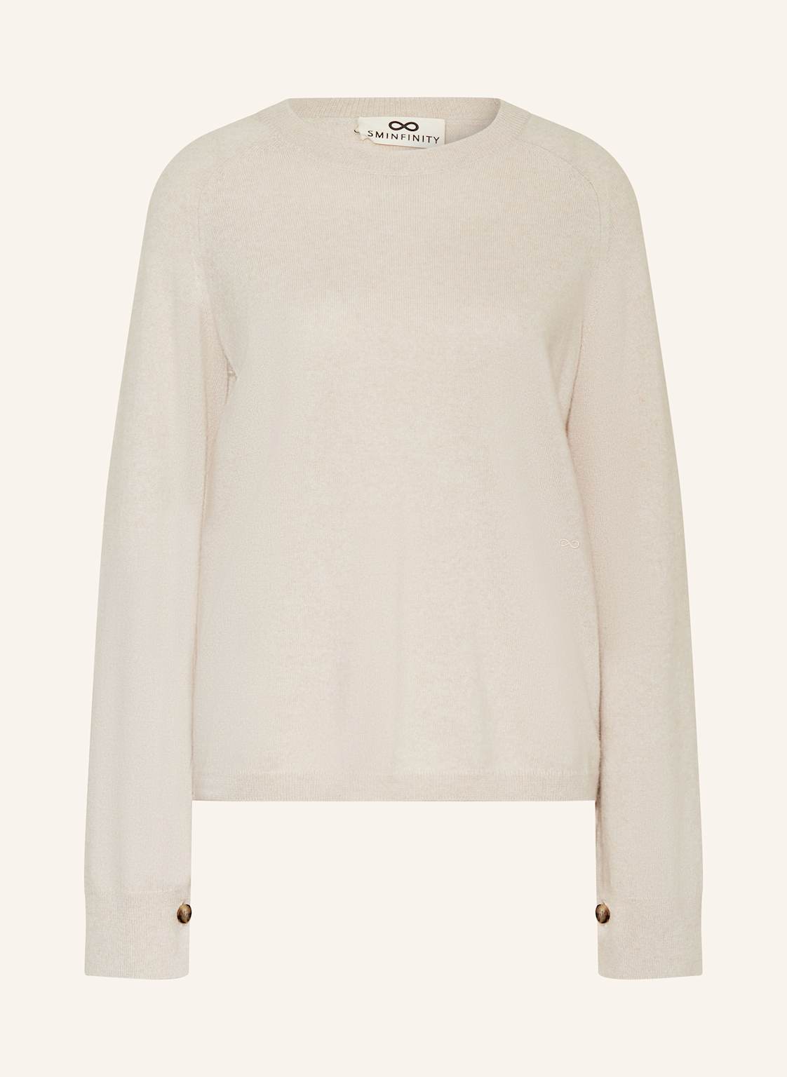 Sminfinity Pullover Mit Cashmere beige Sminfinity Pullover Mit Cashmere beige von SMINFINITY