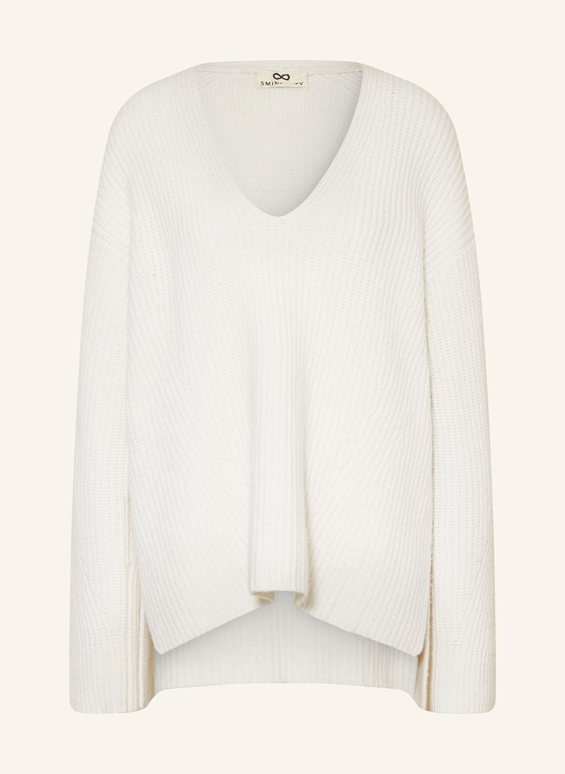 Sminfinity Pullover Mit Cashmere weiss Sminfinity Pullover Mit Cashmere weiss von SMINFINITY