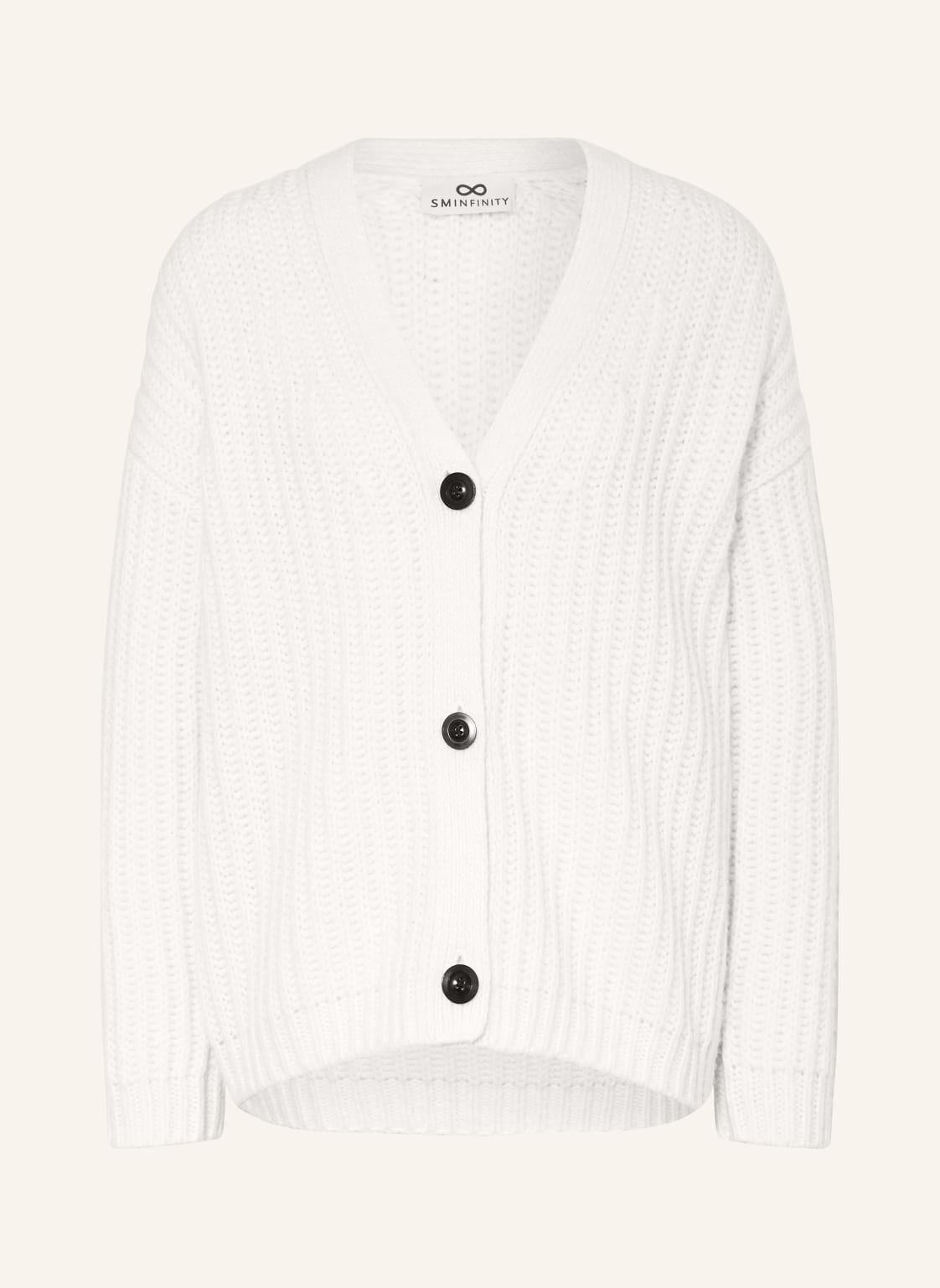 Sminfinity Strickjacke weiss Sminfinity Strickjacke weiss von SMINFINITY