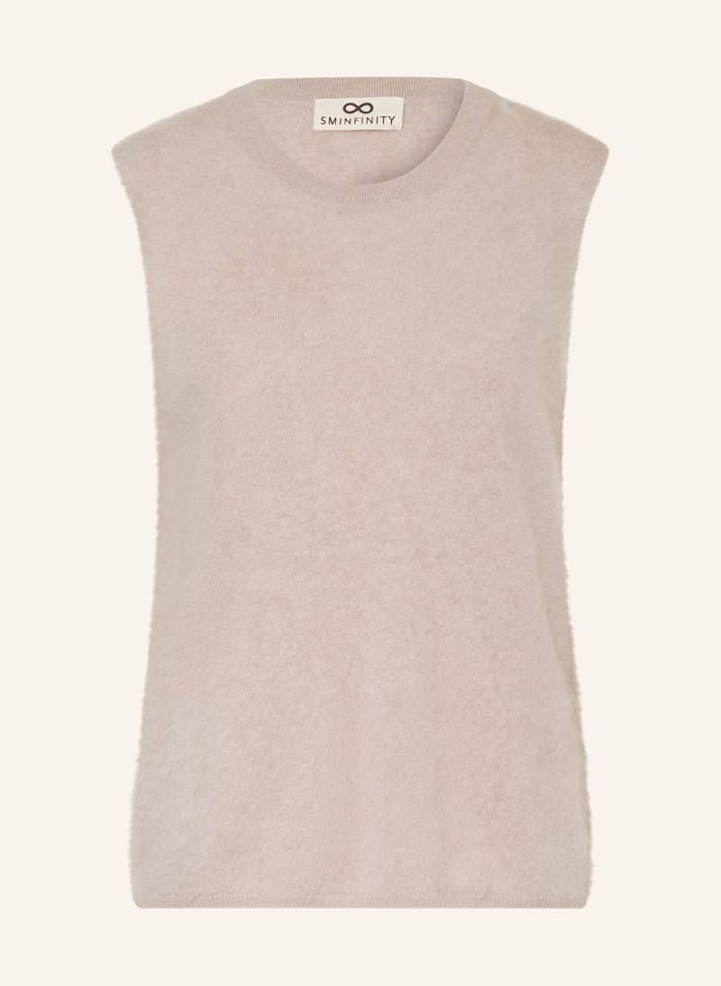 Sminfinity Stricktop Aus Cashmere beige von SMINFINITY