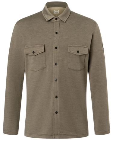 SN Super Natural M ADVENTURE SHIRT - stone grey (Grösse: XL) von SN Super Natural