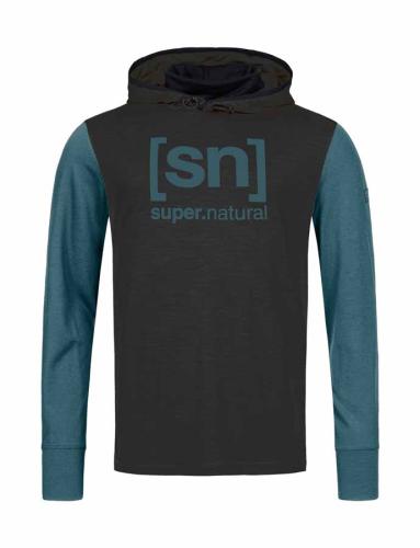 SN Super Natural M ALPINE HOODED - pi grey m/hydro (Grösse: XXL) von SN Super Natural