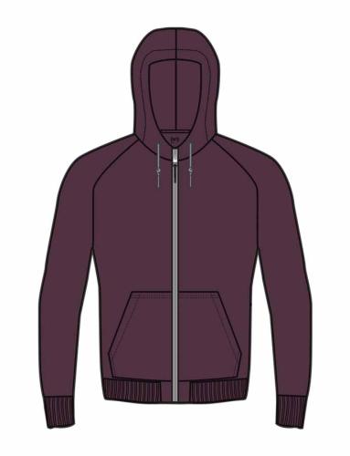 SN Super Natural M ESSENTIAL ZIP HOODIE - wine tasting (Grösse: XL) von SN Super Natural