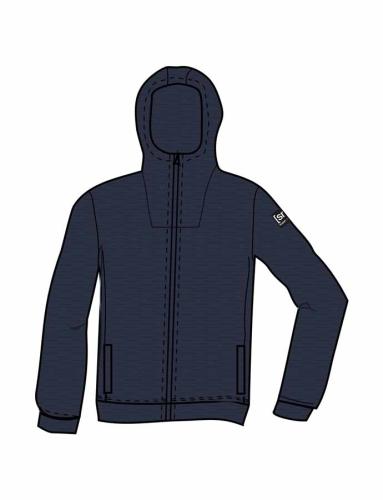 SN Super Natural M EVERYDAY HOODIE - blue iris (Grösse: XXL) von SN Super Natural