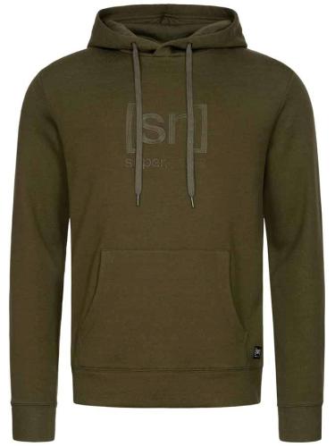 SN Super Natural M SIGNATURE HOODIE - OlivNigh/OlivNigh (Grösse: L) von SN Super Natural