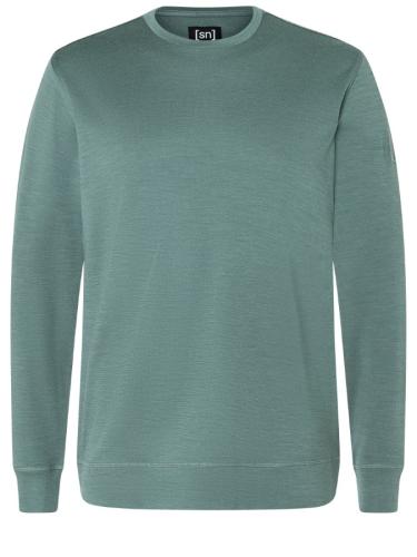 SN Super Natural M SOLUTION BIO CREW - balsam green (Grösse: XL) von SN Super Natural
