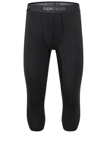 SN Super Natural M TUNDRA175 TIGHT 3/4 - jet black (Grösse: S) von SN Super Natural