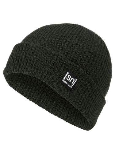 SN Super Natural MERINO BASIC BEANIE - black ink (Grösse: one si) von SN Super Natural