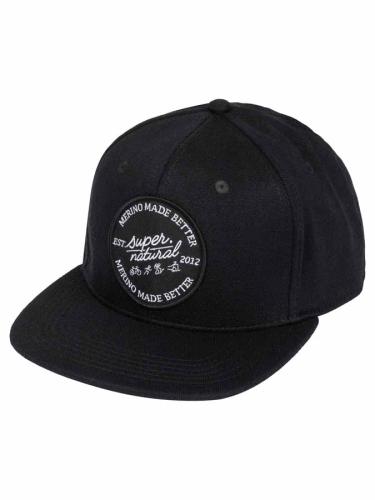 SN Super Natural SIGNATURE CAP - Jet Black (Grösse: one si) von SN Super Natural