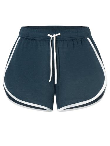 SN Super Natural W BIARRITZ SHORT - blueberry/fre wht (Grösse: L) von SN Super Natural