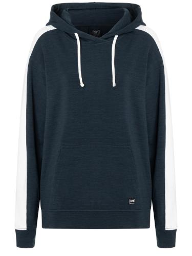 SN Super Natural W COLORADO HOODIE - blueberry/fre wht (Grösse: M) von SN Super Natural