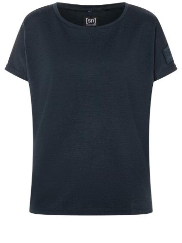 SN Super Natural W COSY BIO SHIRT - blueberry (Grösse: XS) von SN Super Natural