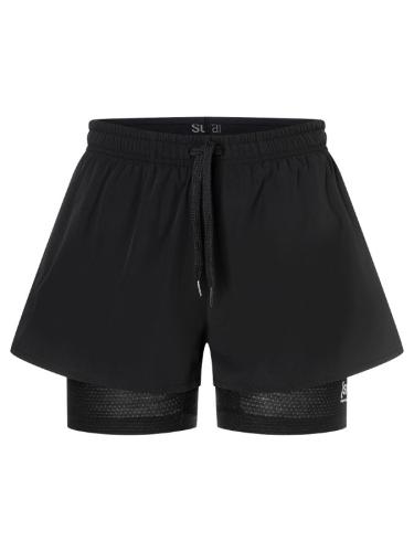 SN Super Natural W DOUBLE LAYER SHORTS - jet black (Grösse: L) von SN Super Natural