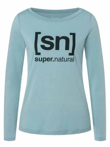 SN Super Natural W ESSENTIAL I.D. LS - cloud blue/urb ch (Grösse: S) von SN Super Natural