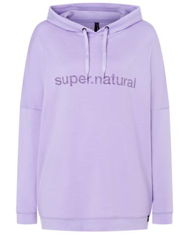 SN Super Natural W FEEL GOOD HOODIE - lavender/pur pass (Grösse: L) von SN Super Natural