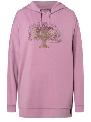 SN Super Natural W FEEL GOOD TOK HOODIE - orchid/copper (Grösse: M) von SN Super Natural