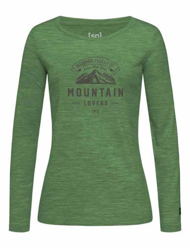 SN Super Natural W MOUNTAIN LOVE LS - will brou/d fores (Grösse: L) von SN Super Natural