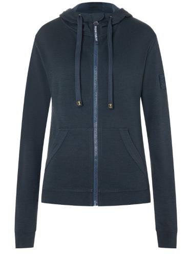 SN Super Natural W SOLUTION BIO HOODIE - blueberry (Grösse: L) von SN Super Natural