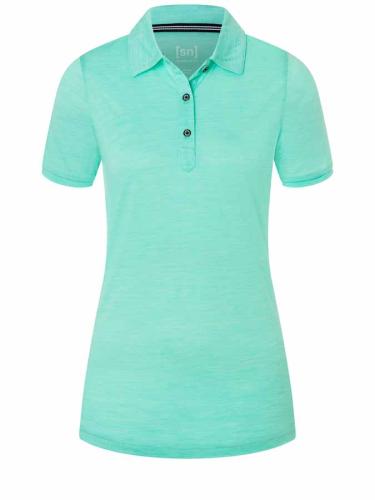 SN Super Natural W SPORTY POLO - ice green melange (Grösse: XL) von SN Super Natural