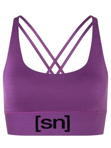 SN Super Natural W SUPER TOP - Berry Purple (Grösse: XS) von SN Super Natural