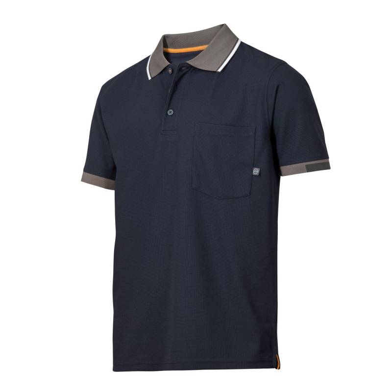 Allroundwork Tech Poloshirt, Kurzärmlig Herren Marine M von SNICKERS