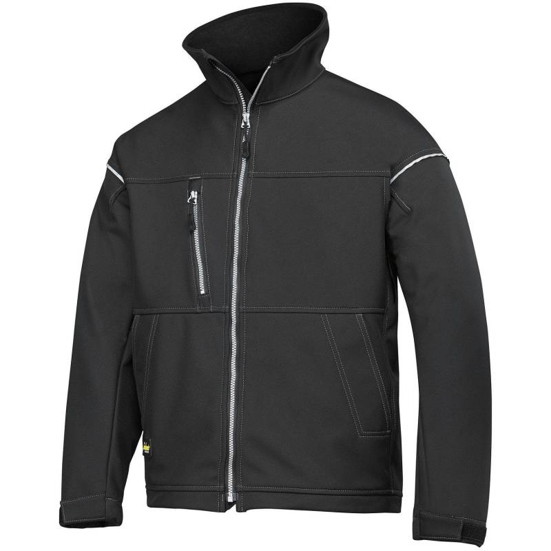 Workwear Soft Shell Jacke Profiling Herren Schwarz L von SNICKERS