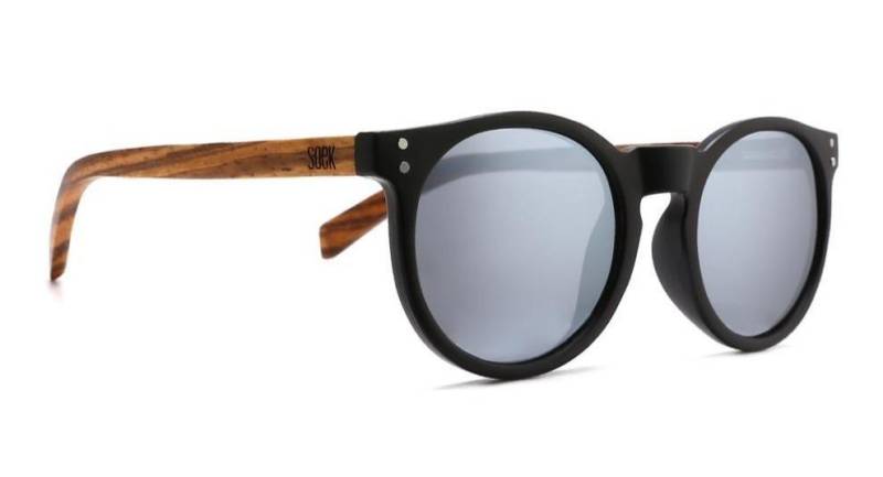 Sorrento Sonnenbrille Herren Schwarz 49mm von SOEK